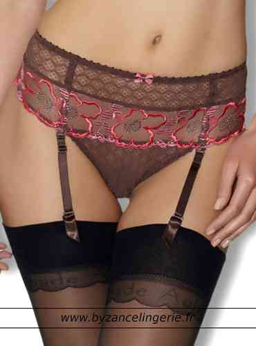 Aubade Swinging Night Suspender Tanga BB29